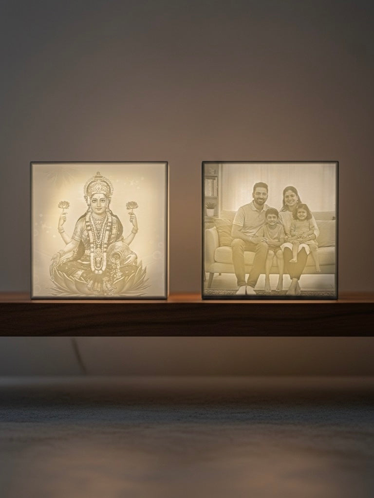 Lithophane light box