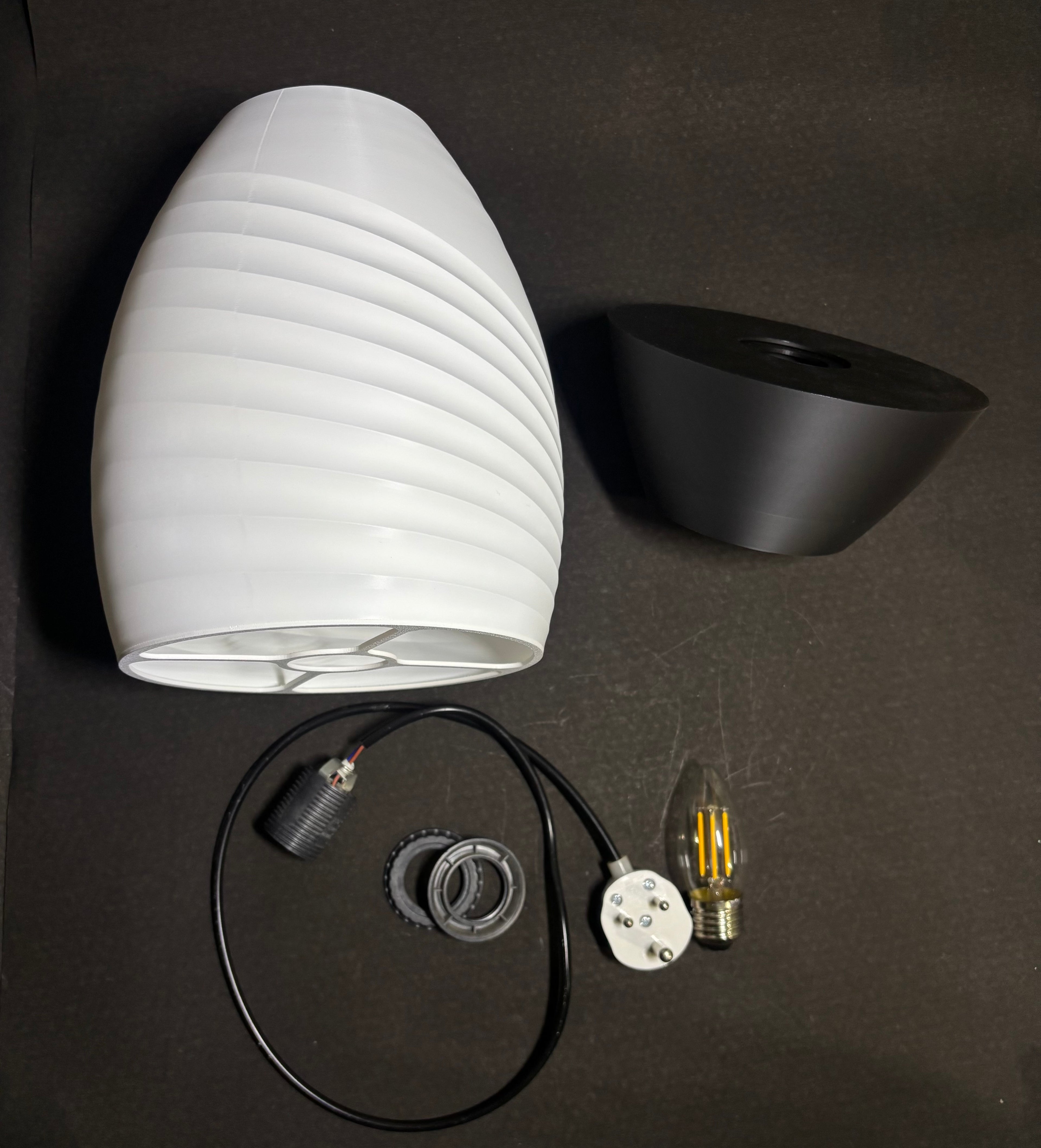 LumaShell Spiral Ambient Lamp