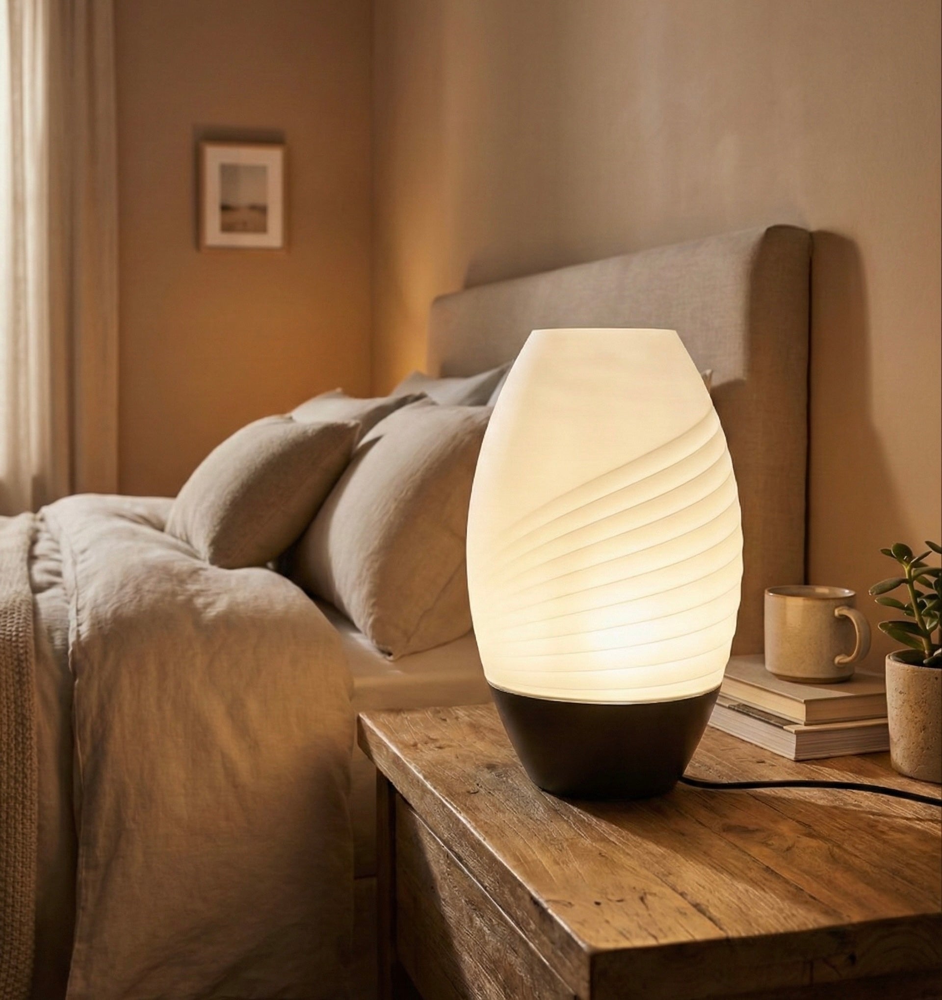 LumaShell Spiral Ambient Lamp